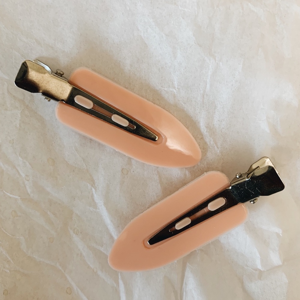 NEW Adorable Glossier Style Light Pink Hair Clips